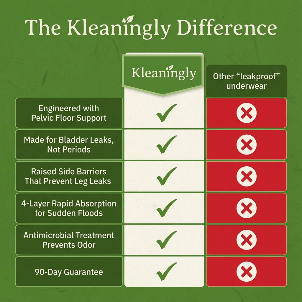 Discounted - 5 Pack Kleaningly Underwear