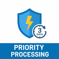 FREE: Priority Processing (3-day handling)